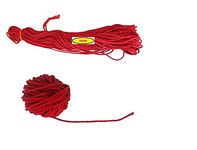 SSKR Religious Red Silk Thread & Red Cotton Thread Nazar Dhaga 15 Metres Each