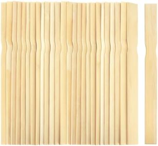WYOMER 36 Pack 10 Inch Paint Stir Sticks, Wooden Stirrers Mixing Sticks Craft Sticks for DIY Crafts