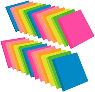 2400 Sheets ZCZN Sticky Notes 3x3 Inches, 24 Pack Self-Stick Note Pads 6 Bright Colors, Easy to Post for Office, Home, Meeting, School