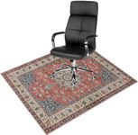 Anidaroel Chair Mat for Hardwood Floor, 48"x60" Desk Chair Mat for Hard Floors, Anti-Slip Office Rugs for Rolling Chairs, Computer Chair Mat Low Pile Carpet Protector Mat for Office Chair