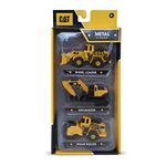 CatToysOfficial | Construction Die Cast Metal 3 pack vehicles | Steam Roller/Excavator/Wheel Loader Toys & Gifts For Ages 3+