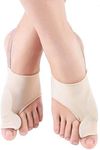 DOACT Bunion Corrector, Hallux Valgus Corrector, Orthopedic Bunion Corrector with Silicone Gel, Bunion Pain Relief Separate Toes Posture Corrector for Man Women Toes Night Treatment and Day Care (M)