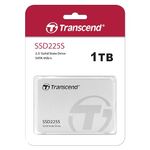 Transcend 1TB 2.5" SATA SSD | SATA III 6Gb/s | 3D NAND Flash | up to 550/500 MB/s | DDR3 DRAM | 3 Yrs Warranty | Fastest Solid State Drive | TS1TSSD225S