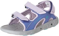 Columbia Toddler Unisex Techsun 3 Strap Sandal, Morning Mist/Geyser, 6