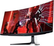 Alienware AW3423DW 34 Inch WQHD (3440x1440) 21:9 1800R Curved Gaming Monitor, 175Hz, QD OLED, 0.1ms, NVIDIA G-SYNC Ultimate, 99.3% DCI-P3, HDR400, DisplayPort, 2x HDMI, 5x USB, 3 Year Warranty