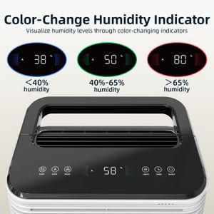 CONOPU 16L Ultra-Quiet Dehumidifier – High Capacity Home Moisture Removal