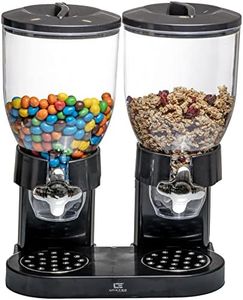 United Entertainment, dispenser triplo per cereali, cornflakes e müsli Schwarz - Doppelspender