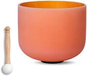 Crystal Singing Bowl 432hz Colored 