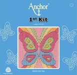 ANCHOR 3690000-30007 Beth First Long Stitch Kit, Multi, 10 x 10cm