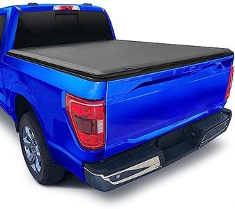 Tyger Auto T1 Soft Roll-up Truck Bed Tonneau Cover Compatible with 2017-2023 Ford F-250 F-350 Super Duty | 6.75' (82") Bed | TG-BC1F9127 | Vinyl