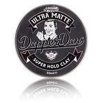 Dapper Dan Ultra Matte Hair Clay, Long lasting Hold, Subtle Vanilla and Raspberry Fragrance, 1 x 50ml