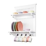 Wood Plate Rack For Wall