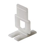 QEP LASH Tile Leveling System, Part A, Clips for 1/16" Grout (300 Pack), White