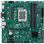 ASUS Pro B660M-C D4-CSM LGA 1700(Intel 12th Gen) Micro-ATX Commercial Motherboard (PCIe 4.0, DDR4,2xM.2 Slots,Front USB 3.2 Type-C,TPM 2.0 IC onboard,Mono-Out Header(with Amp IC), SMBUS Header,ACCE)