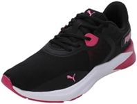 Puma Unisex Adults Disperse Xt 3 Road Running Shoes, Puma Black-Fast Pink-Garnet Rose-Puma White, 6 UK