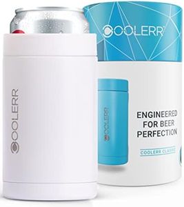 Coolerr Classic | Refroidisseur de canettes et de bouteilles en acier inoxydable | canettes de 330 ml | canettes de 440 ml | bouteilles de 330 ml | cadeaux pour lui | cadeaux | cadeaux de bière