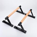 1 Pair Push-up Parallettes Bars Stretch Double Rod Stand Calisthenics Handstand Fitness Bar