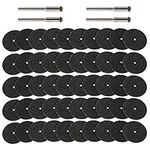 54 Pcs Abrasive Cutting Tool Accessory Reinforced Fiberglass Cut Off Wheels Abrasive Cutting Tool Disc with 4 Mandrels Included Rotary Discs Compatible with Dremel Cutting Rotary Tool Accessory