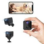 2024 Upgraded Security Camera Wireless Indoor,2K Mini Security Nanny Camera,100 Days Standby Battery Life,Clear Night Vision,AI Motion Detection Alerts,Real Time Record Surveillance Camera