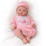 Ashton Drake The Little Squirt' Newborn Baby Girl Doll - So Truly Real Realistic Lifelike Reborn Baby Girl Doll Realtouch® Vinyl Skin