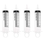 100ml Syringe-s with Caps (Pack of 4) for Industrial & Scientific