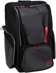 WARRIOR Hockey Pro Carry Backpack Bag (Black/Red)