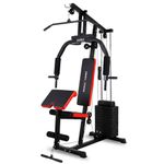 Zorex Home Gym Machine for Workout, Multiple Function Exercises with Removable Preacher curl Attachment All in One Home Gym Exercise Machine Workout (HGZ-1004) with Video Call Installation Assistance