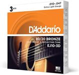D'Addario Acoustic Guitar Strings, 