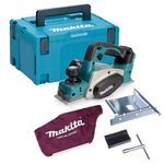 Makita DKP180Z 18v Planer LXT Lithium Ion Cordless Bare + MakPac Case + Dust Bag