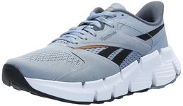 Reebok Unisex-Adult Zig Dynamica 5 Sneaker, Vintage Blue/East Coast Blue/Core Black, 7.5 Women/6 Men