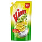 Vim Dishwash Gel, Lemon, 140ml -