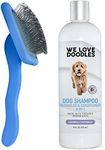 We Love Doodles Grooming Kit - Large Slicker Brush & Shampoo for Goldendoodles