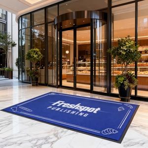 ALLEVIDM Front Door Mat Personalized Mat for Entryway Commercial Door Mats for Outside Entry Custom 6'x4'