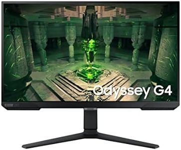 Samsung Odyssey G4, 27" , 1ms, 240Hz, Dalle IPS, Résolution FHD 1920x1080, 400cd/m2,1000:1, Compatible G-Sync, AMD FreeSync Premium, Low Input Lag Mode, Pied Ajustable, HDMI, DisplayPort