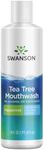 Swanson Tea Tree Mouthwash Peppermint 16 fl Ounce (473 ml) Liquid