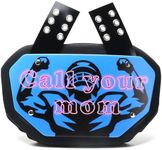 Runxrocy Back Plate Football Adult Rear Protective Pad Youth Back Protect Football Backplate for Football Players Call Your Mom Blue Color