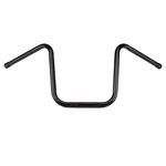 7/8'' Handlebars Mini Ape Hanger 22mm 12'' Rise Universal For Motorcycle Drag Custom Bobber Chopper Cruisers Harley Softail Dyna Sportster