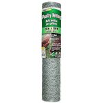 YARDGARD 308494B 2 Foot X 150 Foot 2 Inch Mesh Poultry Netting ( Packaging May Vary )