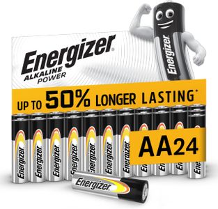 Energizer AA Batteries 24-Pack – Long-Lasting Alkaline