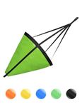 BLUEWING 840D Nylon 42" Drift Sock Sea Anchor 3.5ft Green Parachute Drift Anchor Drift Sock Sea Anchor Drogue for Marine Boat