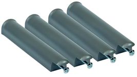 Mystatic Static Caravan Replacement Plastic Corner Legs for Bed Frames 4x Legs with Bolts