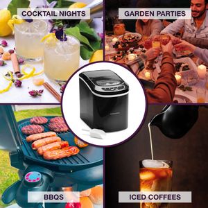 Andrew James 2.2L Ice Maker – Countertop Ice Machine