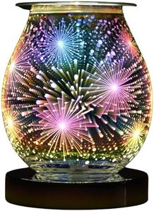 Cello Firework 3D Touch Electric Melt Burner - Electric Diffuser, Wax Melt & Oil Burner. New Home Gifts, Home Decor, Room Decor, Bedroom Accessories and Office Accessories.