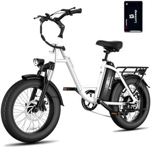 Luckeep [Torque Sensor] Electric Bike for Adults 1300W Motor, 48V 20-35AH Battery, 32MPH 70-140 Miles Range 27.5 * 2.4", Hydraulic Brake, Hydraulic Fork, Anti-Theft, APP
