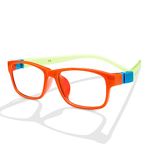 PROSPEK Blue Light Glasses for Kids Age 3-12, High Optical Quality Clear Lenses, ACTION. Computer Blue Light Blocking Glasses