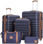 COOLIFE Suitcase Trolley Carry On H