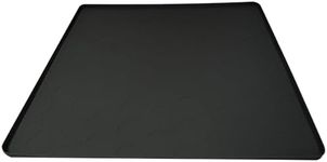 Fridge Silicone Mat - Under Refrigerator Mat with Raised Edge | Multifunctional Floor Mat | 23.62x23.62x0.79 inches Fridge Liners | Refrigerator Freezer Protect Mat for Protect Refrigerator and Floor