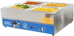 TOPKITCH 4 Pan Commercial Food Warm