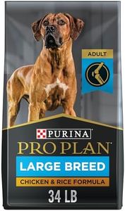 Purina Pro Plan High Protein, Digestive Health Large Breed Dog Food Dry, Chicken and Rice Formula - 34 lb. Bag