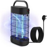 Zapoop Fly Killer Electric, Fly Zapper Mosquito Bug Zapper Lamp with 18W UV Light, 1800V Powerful Electric Shock, Insect Trap 365NM UV Lamp, Chemical Free, Mosquito Killer for Home Bedroom Kitchen